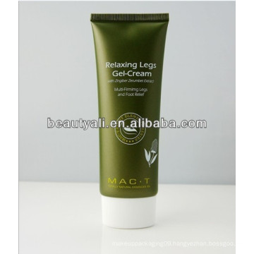 BB cream oval cosmetic tube